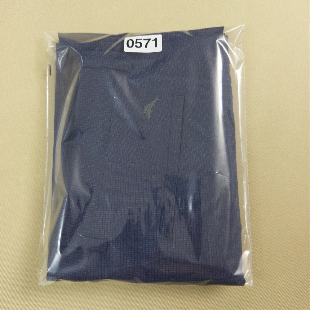 Tommy Bahama Performance Shorts Mens 38 Blue Textured Stretch Golf Casual